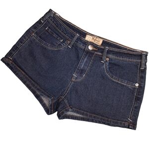Hybrid & Co Blue Jean Shorty Shorts SZ 13 JR